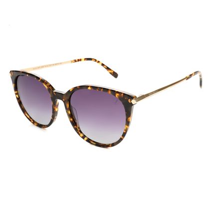 OC.CL.4915-2006 Oculos de Sol Feminino Chilli Beans Redondo Polarizado Degrade Tartaruga